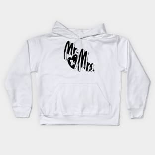 mr and mrs Kids Hoodie